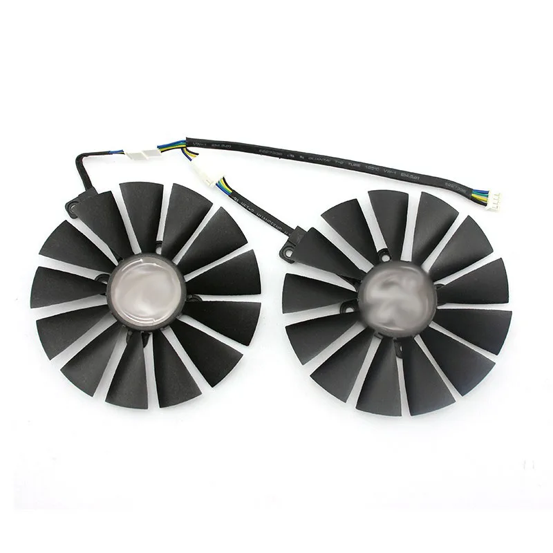Кулер процессора для ASUS DUAL RX470/RX570 RX580 GTX1080Ti/1070Ti Вентилятор охлаждения 12 В 0.25A