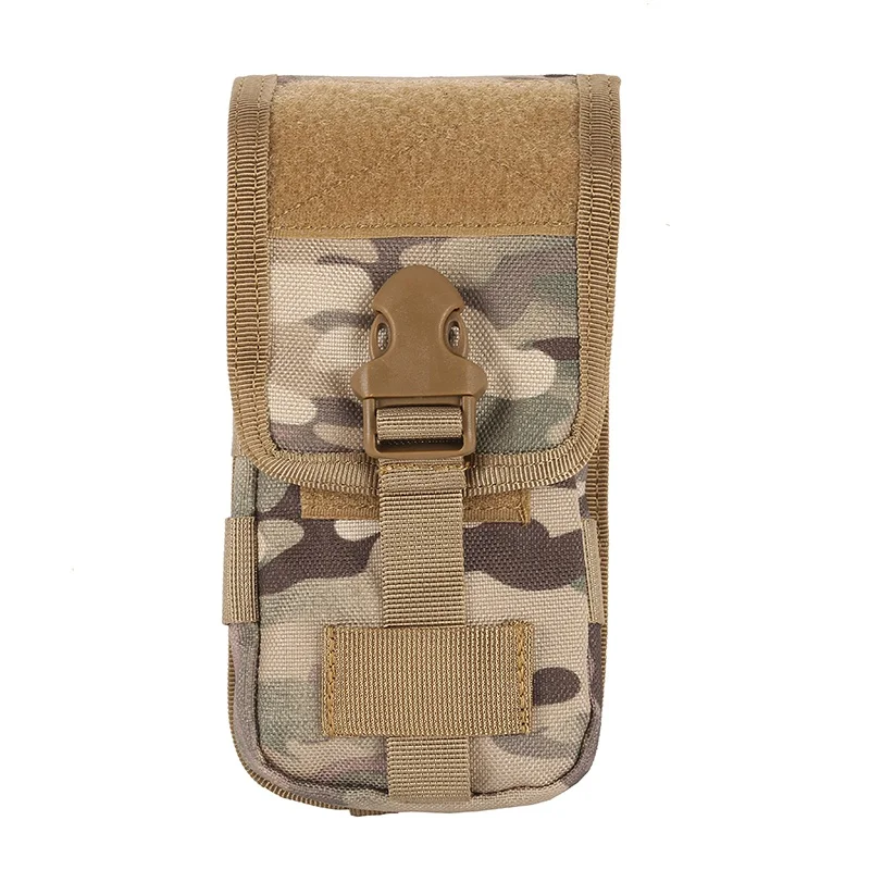 est 600D Tratical Case Cover Mobile Phone Coque Portable Military Tactical Camo Belt Pouch Bag hs