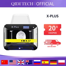 Impressora industrial, qidi tech 3d impressora x-plus grande tamanho inteligente grau industrial mpresora 3d wi-fi função de alta precisão