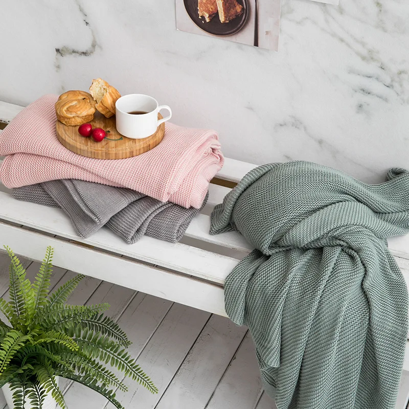 

Sandra Bamboo Fabric Knitted Summer Cool Airable Blanket