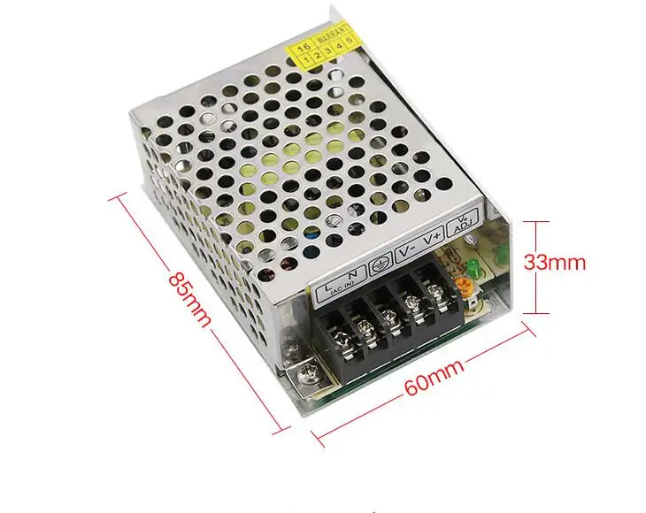 12V 2A 24 Вт Малый Объем Переключатель Питание высокая производительность светильник полосы защитный чехол для рекламного щита Питание