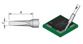 JBC C105-115 ПАЯЛЬНЫЕ НАКОНЕЧНИКИ для паяльной машины JBC