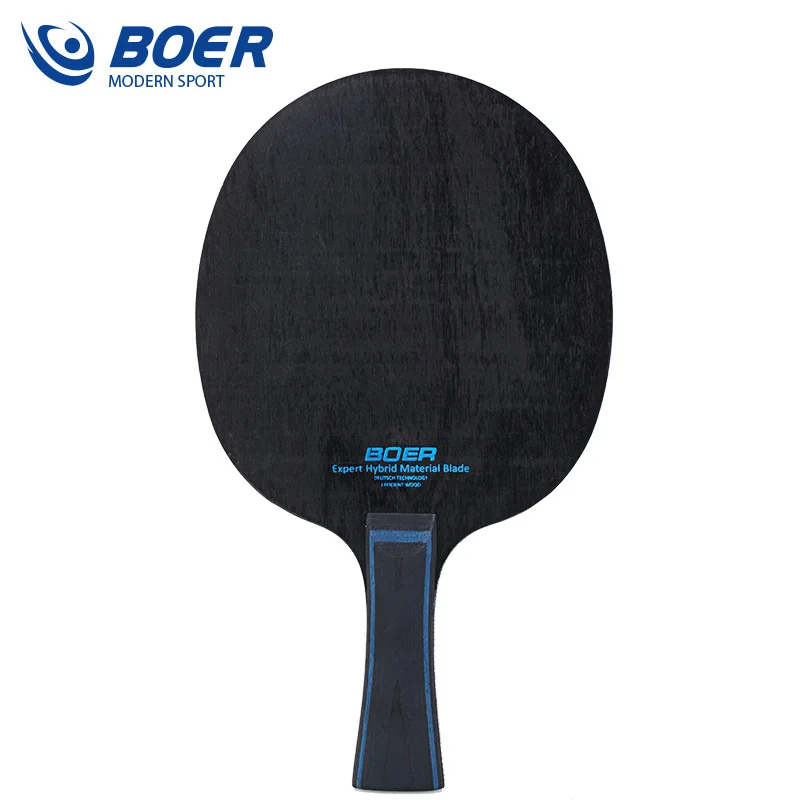 

Black Lion 7 Layers Carbon Pine Table Tennis Blade Lightweight and Non-Bouncy Blade for Training Table Tennis Racket