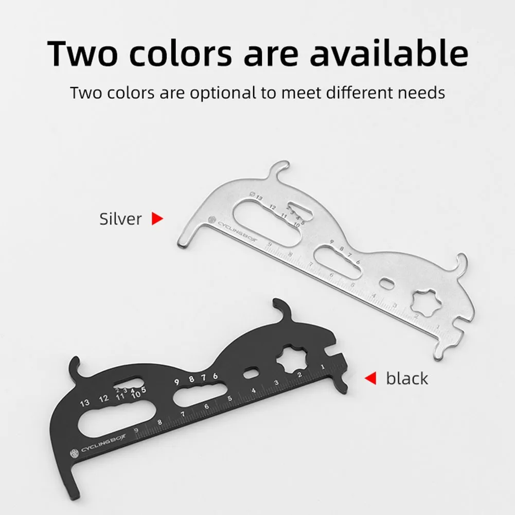 Линейка для измерения износа велосипедной цепи инструмент проверки ремонта