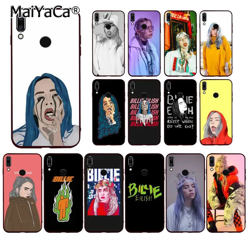 MaiYaCa Billie Eilish 13 девушка чехол для телефона для huawei P20 P30 P20Pro P20Lite P30Lite P Smart P10 9lite