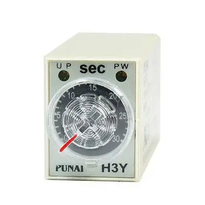 

DPDT 8 Pin Connector 30s Seconds H3Y-2 Time Delay Relay AC 110V