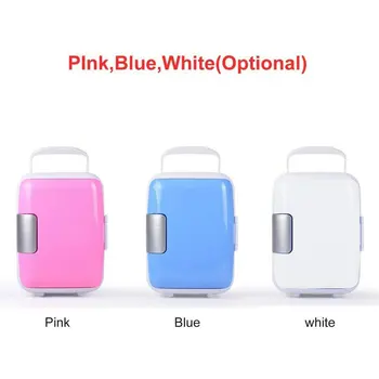 

4L Vehicle Car Refrigerator Cold and Hot Mini Size Protable Outdoor Fridge Fishing Camping Hiking Uses Small Refrigerator