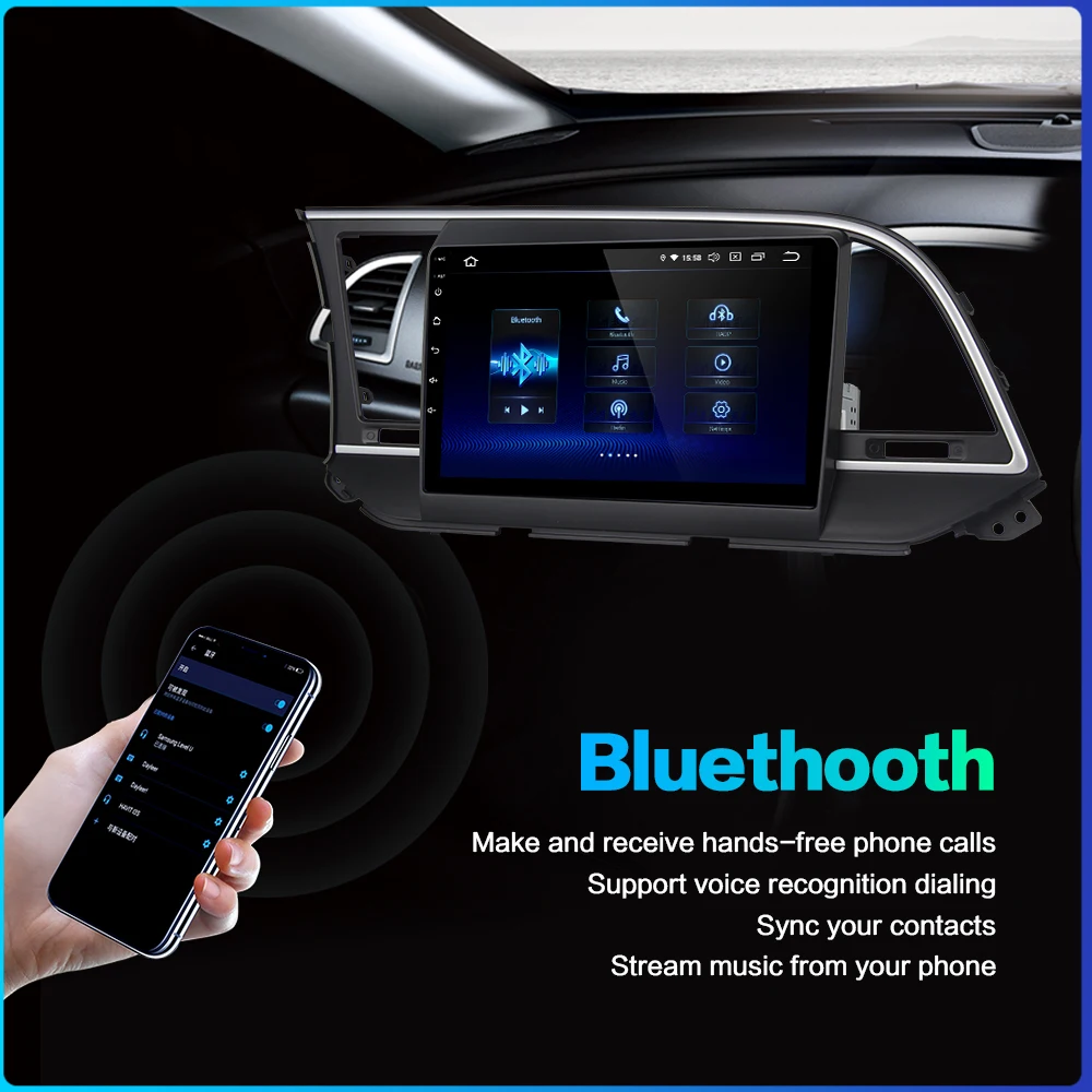 Flash Deal for Hyundai Elantra 2016 Vehicle1 Din Car Radio Android 9.0 Navigation GPS 9" IPS Autoradio TDA7850 Multimedia Stereo PX6 RK3399 0 Flash Deal for Hyundai Elantra 2016 Vehicle1 Din Car Radio Android 9.0 Navigation GPS 9" IPS Autoradio TDA7850 Multimedia Stereo PX6 RK3399 0