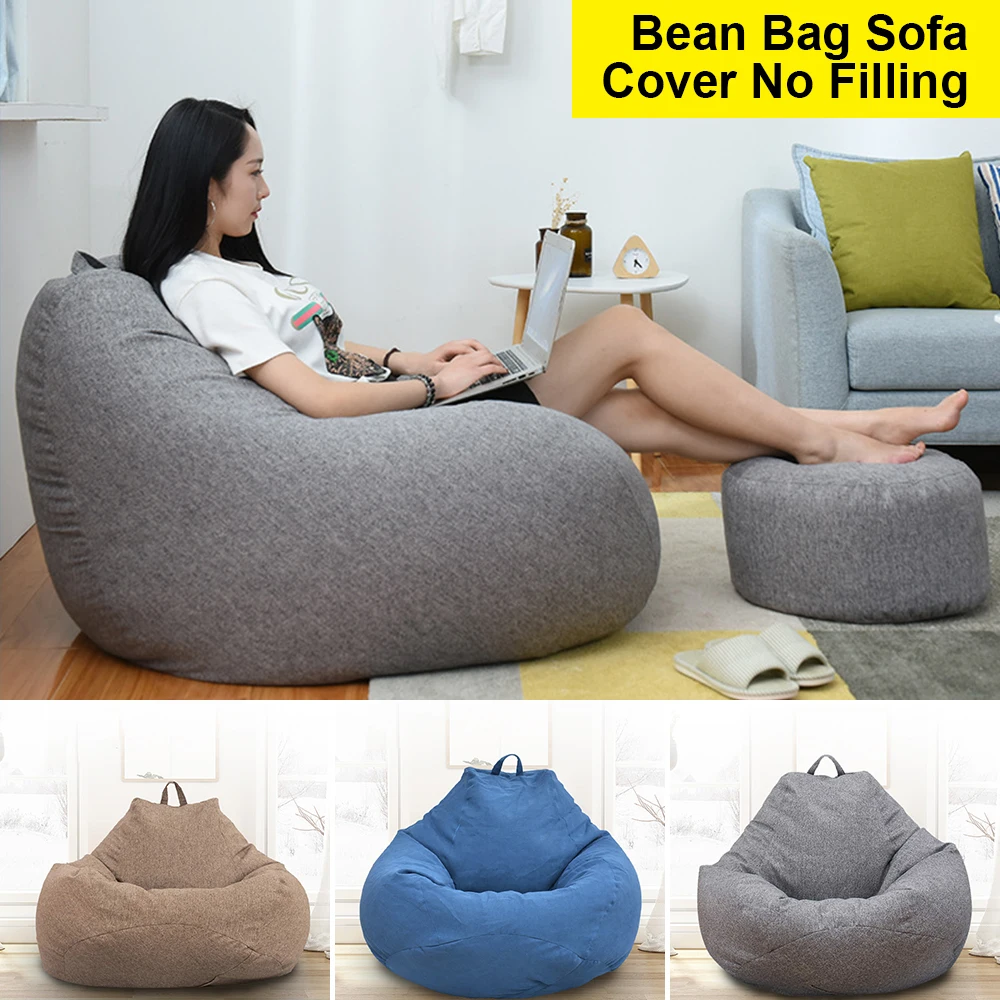 Large Lazy Bean Bag Chair Cover 13 Chair And Sofa Covers