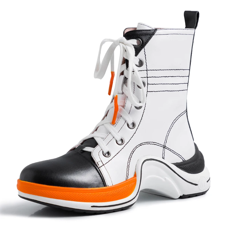 

Mixed Colors Real Leather Women Flats Fashion Outdoor Ladies Walking Flat Shoes For Female Casual Sneakers Brand Shoes