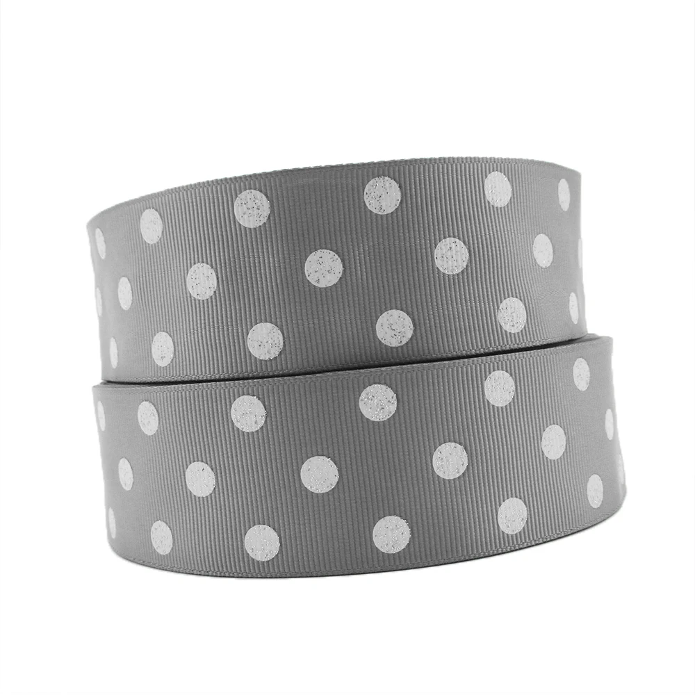 David accessories 1," 38 мм точка Полиэстеровая корсажная лента 10 ярдов, материалы для ручных поделок, Свадебная подарочная упаковка, 10Yc3334 - Цвет: 1040078016
