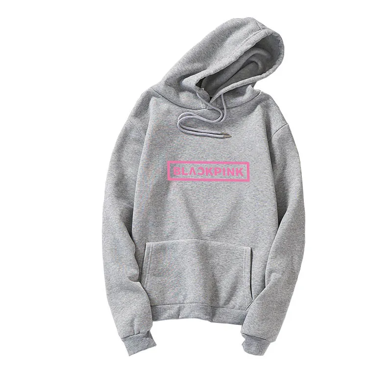 2019Frauen BLACKPINK Brief Drucken толстовка с капюшоном Dragon Ball Harajuku beilyaufige Lose юбергро пуловер уличная унисекс Koreanische