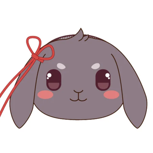 B Grandmaster of Demonic Cultivation Wei Wuxian Lan Wangji Косплей Кролик плюшевый Кошелек держатель для карт кошелек для монет мешок для денег подарок - Цвет: B