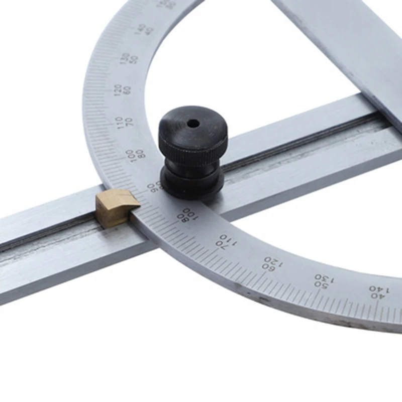 Adjustable Angle Protractor 10-170 &deg;Angle Ruler National Standard Industrial Grade Stainless Steel Angle Ruler Woodworking Tools