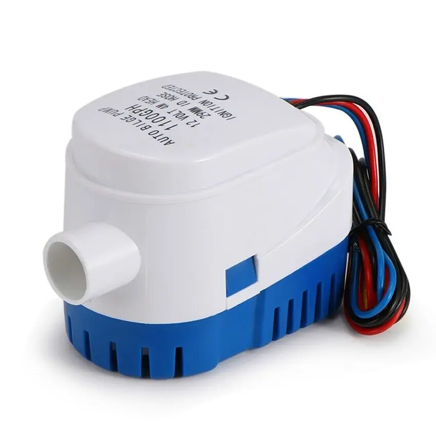 12v 750gph Boat Fishing Automatic Water Houseboat With Float Switch