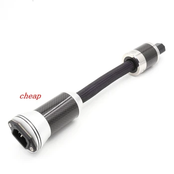 

Cheap--Hi-End FURUTECH strumień-50 filtr In-Line filtr zasilania z włókna węglowego filtr zasilania 30 CM