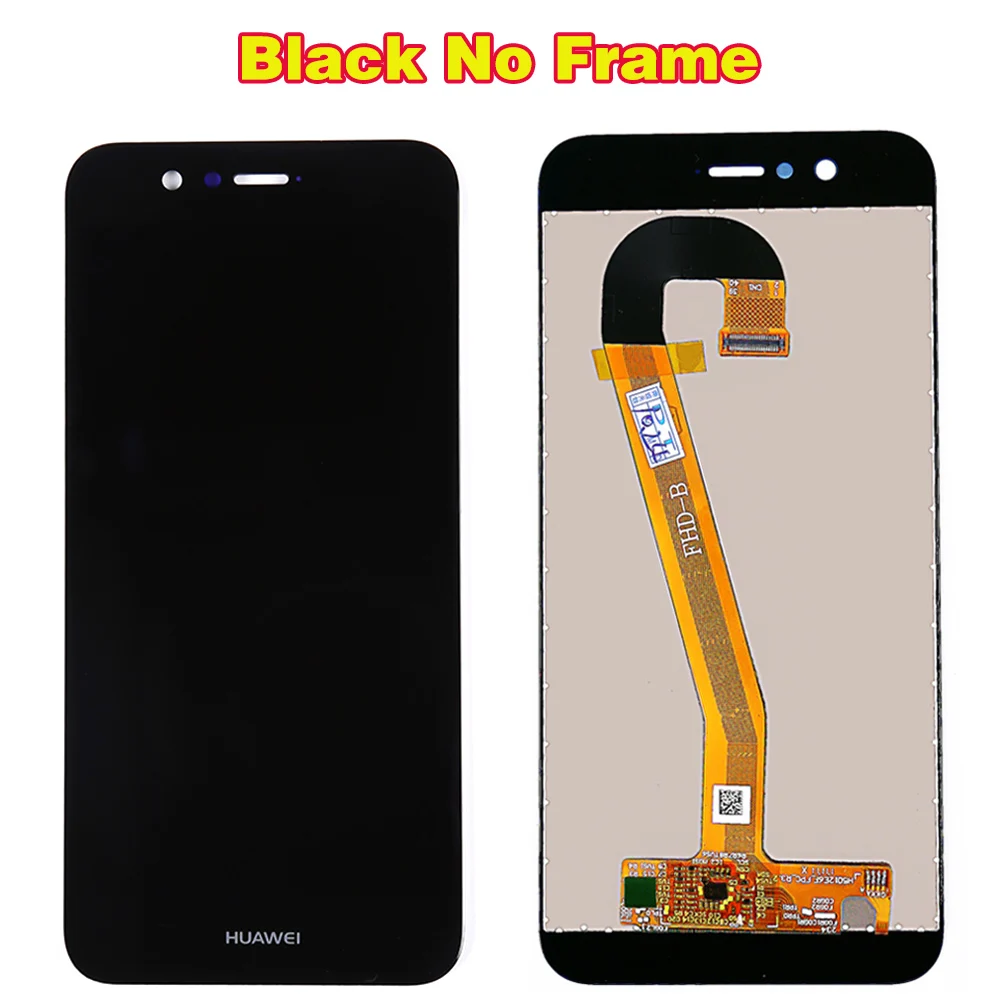 Huawei Nova 2 5,0 дюймов ЖК-дисплей Дисплей сенсорный экран для PIC-AL00 PIC-L09 PIC-L29 PIC-TL00 PIC-LX9 дигитайзер сборка рамка с инструмент - Цвет: Black without Frame