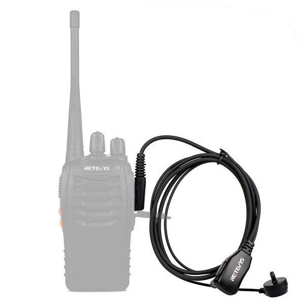 Акустическая трубка Talkie гарнитура для Retevis RT22 H777 Walkie PTT Mic хорошо продается Высокое качество Горячая Новинка Уникальный