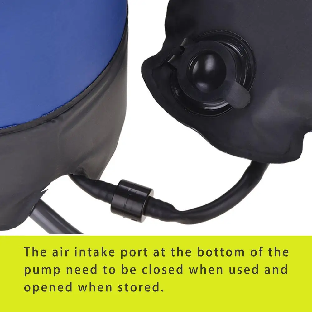 11L Water Bag Foldable Solar Energy Heated Camp PVC Shower Bag Outdoor Camping Travel Hiking Climbing BBQ Picnic Water Storage