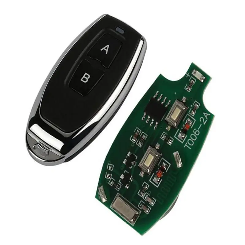 

1Set 433Mhz Wireless Remote Control Switch AC 220 2CH Relay Receiver Module