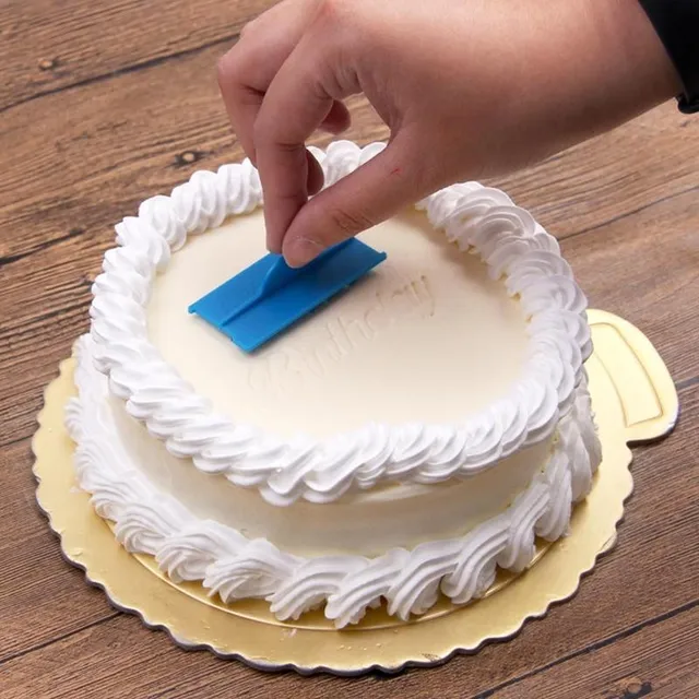 6 db/Beállított Áldási Betűk Boldog Születésnapot Legjobb Kívánságok Kézírás Torta Műanyag Fondant Gratulálok Domborító Penész - Image 4