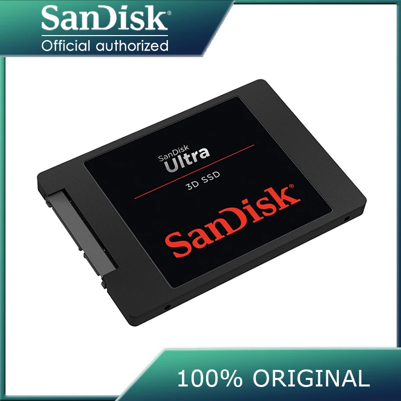 

Внутренний твердотельный накопитель Sandisk ULTRA 3D SSD, 250 ГБ, 500 Гб, ТБ, 2,5 дюйма, SATA III HDD, жесткий диск HD, твердотельный накопитель для ноутбука, ПК