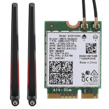 

Wireless Network Card AX201NGW with AC88u Dual Band WIFI antenna + ipex4 Connecting Cable