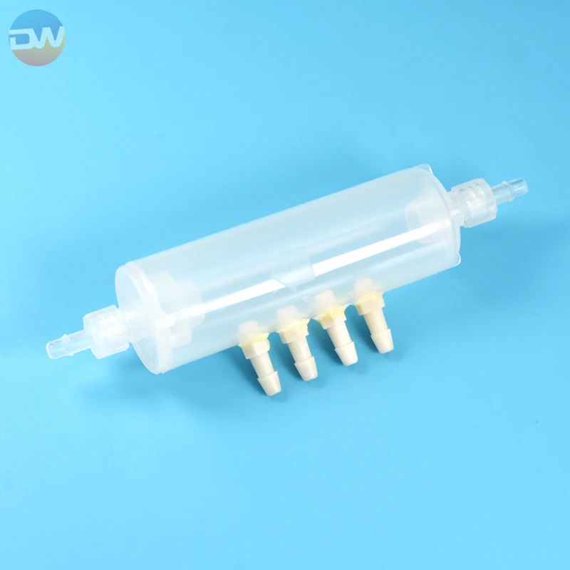 2 Pcs UV 잉크젯 프린터 부품 XP600/4720/I3200 버퍼 병용 흰색 잉크 순환 분배기 잉크 순환 버퍼 병