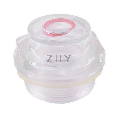 

Air Compressor Fittings Plastic Oil Tank Level Indicator Sight Glass 41mm