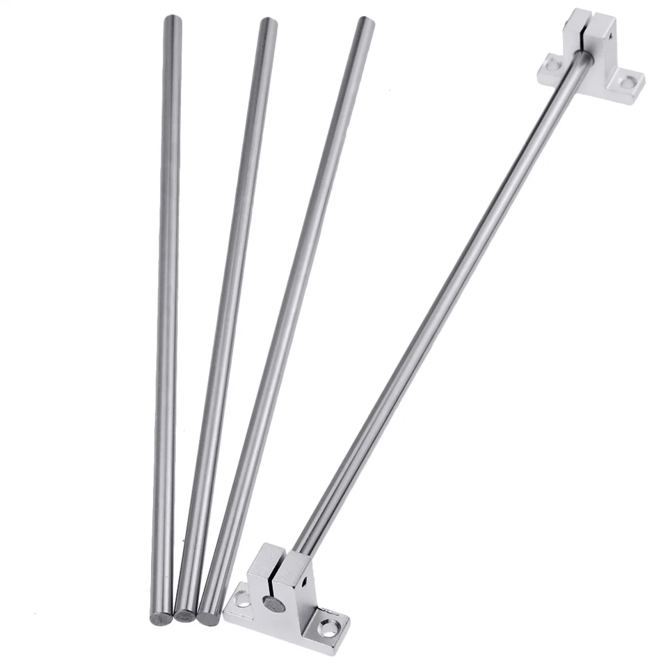 Linear Motion Rod Shaft Guide D 8mm X L 25.2 Inch / 640mm 2Pcs, Hollow - View #3
