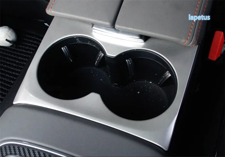 Car Interior Mouldings Central Control Water Cup Holder Panel Trim Cover Accessories 1PCS For Citroen C5 Aircross 2018 - 2021 Car Interior Mouldings Central Control Water Cup Holder Panel Trim Cover Accessories 1PCS For Citroen C5 Aircross 2018 - 2021
