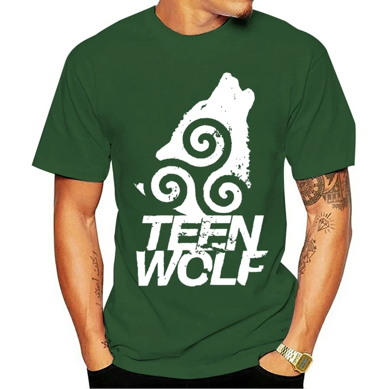 Футболка с логотипом Teen Wolf футболка из американского сериала