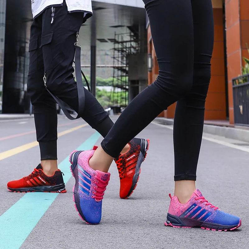 Flyknit дышащая дешевая обувь для бега женская спортивная обувь кроссовки открытый марафон босиком дешевые спортивные женские кроссовки