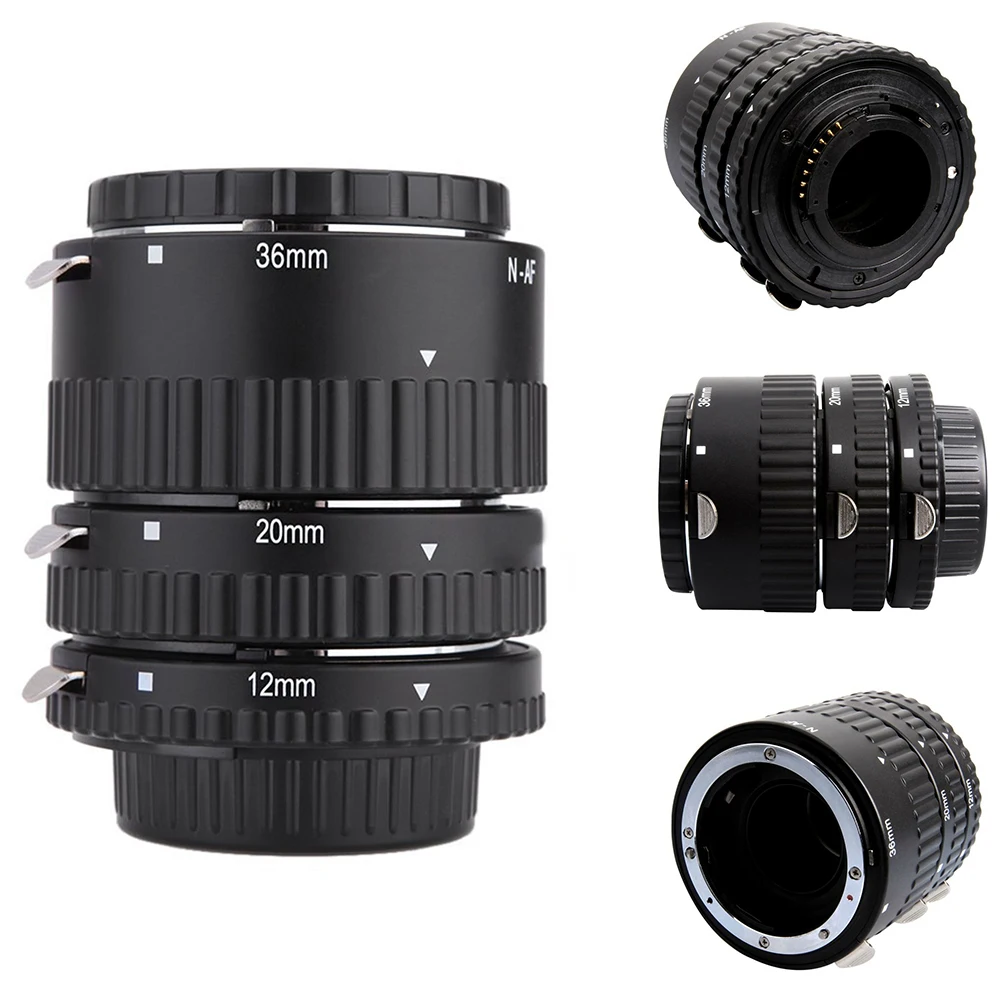 

Adapter Portable Adjustable Close-up Ring Accessories Macro Extension Tube DSLR Auto Focusing Microspur For Nikon D7100 D800