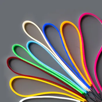 

Neon LED Strip Light Flexible neon DC 12V IP67 waterproof Pink ice blue orange White red green