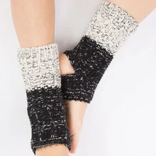 La MaxPa/Новинка, унисекс, мужские и женские толстые теплые носки, Yo-ga, вязаные гетры с галстуком-красителем, женские ботинки, носки с защитой от манжеты, k2153