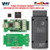 OPCOM V5 Для Opel OP COM 1,70 обновление прошивки flash OP-COM 1,95 PIC18F458 FTDI CAN BUS OBD OBD2 сканер автомобильный диагностический инструмент ► Фото 1/6