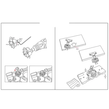 

Positioning Hole Punch Jig C-type Kit Hinge Opener Aperture Limiting Aids