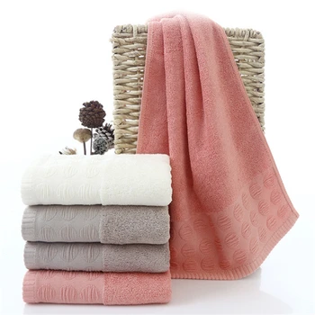 

3pcs Bamboo Fiber Thickening Face Towel Home Adult Soft Absorbent Gift Towel Can Be Customized Printing Logo Machine Washable