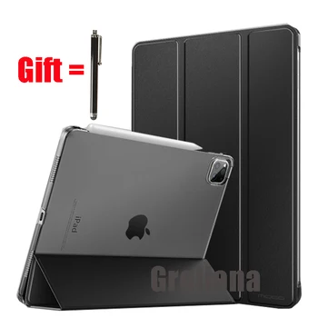 

Case for iPad Pro 11"2018 Slim Lightweight Trifold Translucent Frosted Back Protective Cover for iPad Pro 11 Case 2020