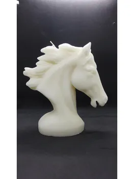 

Horse Sculpture Candle-Cream