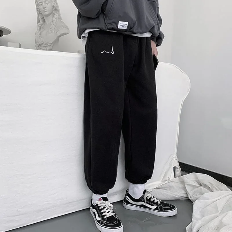 Мужские штаны из плотного флиса теплые длинные 100% хлопка с большой эластичной