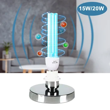 

15W/20W Lamp Quartz Disinfection LED Light Tube Ultraviolet Sterilizer Kill Bacterial Mite