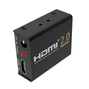 

60M HDMI 2.0 Splitter Repeater HDMI Extender Signal Amplifier Booster Adapter 4K/2K@60Hz HDCP 2.2 EDID for HDTV PS4 DVD