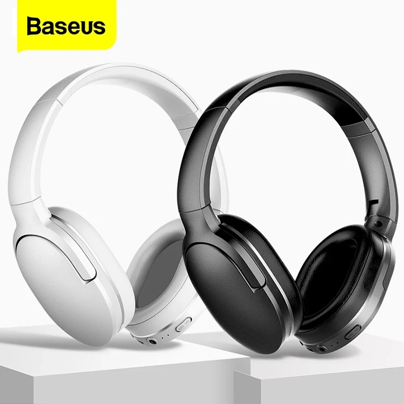 Беспроводные наушники Baseus D02 Pro спортивные с аудиокабелем для iPhone планшетов