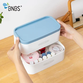 

Stackable Desktop Makeup Toiletries Organizer Cosmetics Stationery Storage Box For Jewelry Sundries Container Make Up Organizer