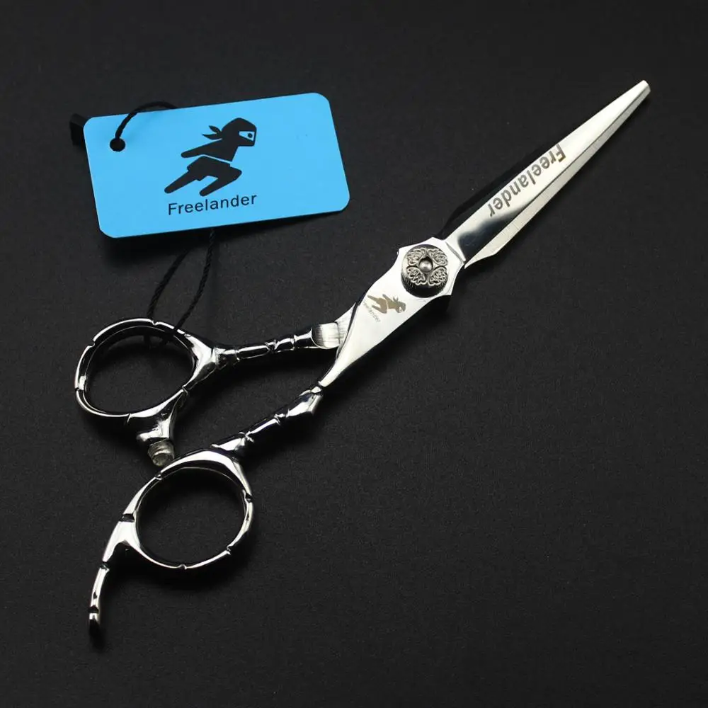 Профессиональные 6 дюймовые ножницы для стрижки волос, парикмахерские ножницы, прямые филировочные ножницы, парикмахерские принадлежности, набор салонных инструментов - Цвет: cutting scissors