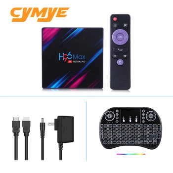 

Cymye H96 MAX RK3318 Smart TV Box Android 4GB 32GB 64GB 4K Youtube Media player