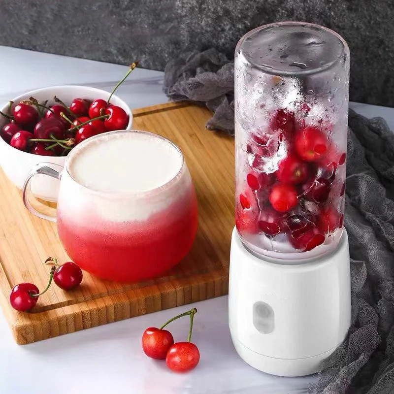 

juicer blender 400ml extractor pomegranate press juicer portable juicer electric usb rechargeable mixer Kitchen food processor