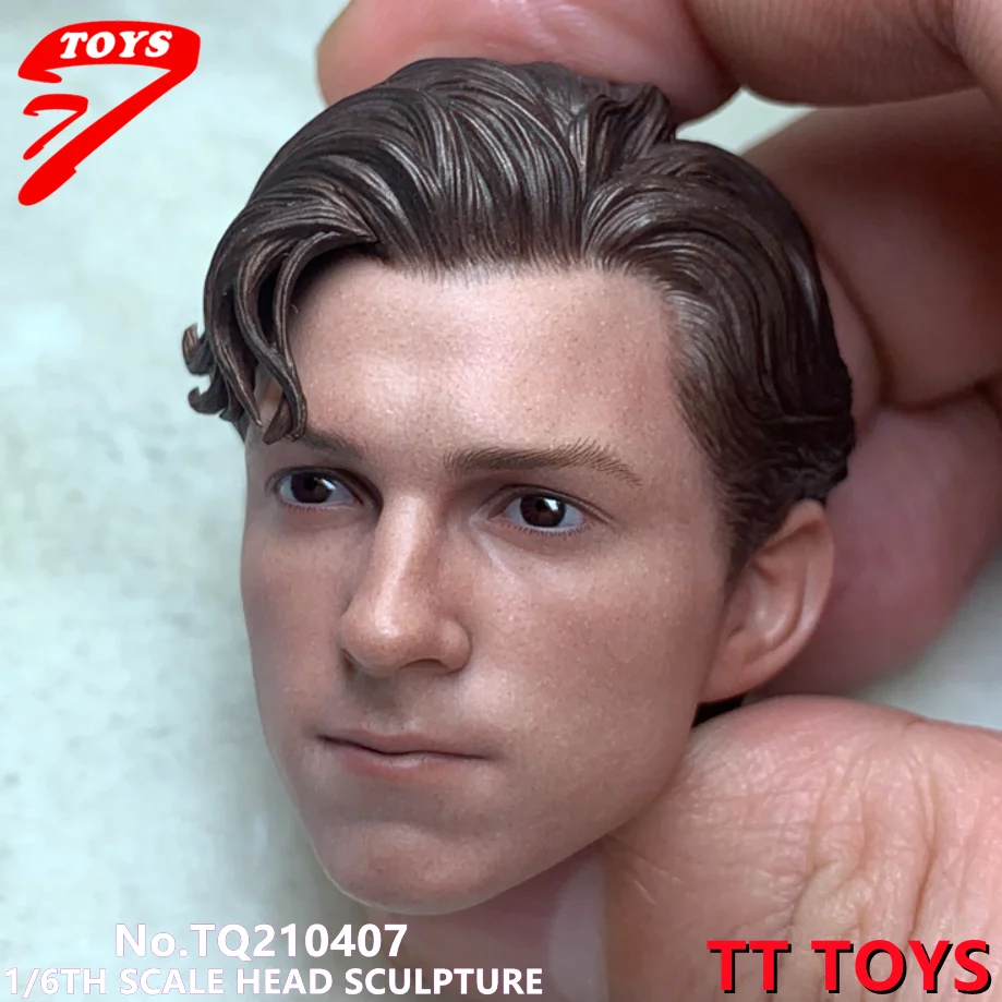 TTTOYS 1/6 Питер Паркер том Голландия голова Лепка ПВХ человек модель Сделай Сам 12